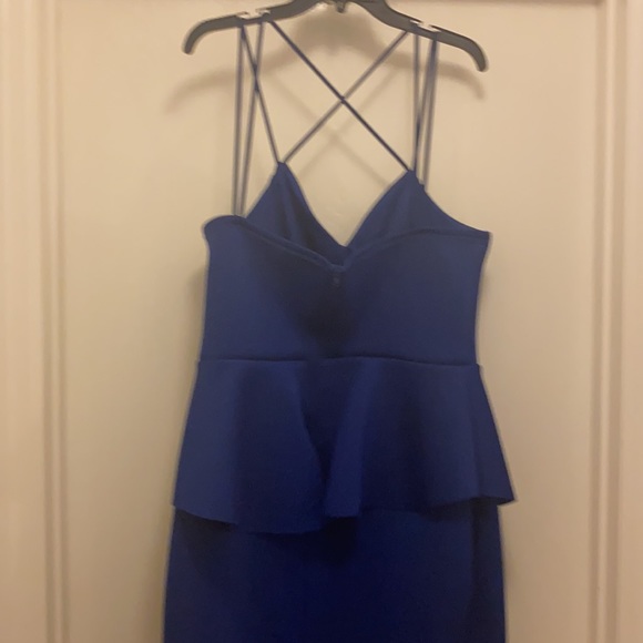 Charlotte Russe Strappy Navy Dress - Picture 2 of 3